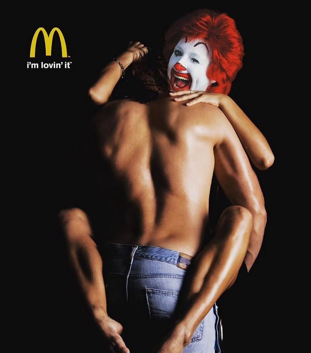 nightmarepolka's tweet photo. I’m loving it. #art #collage #McDonalds https://t.co/F6Y4OGK9Xr