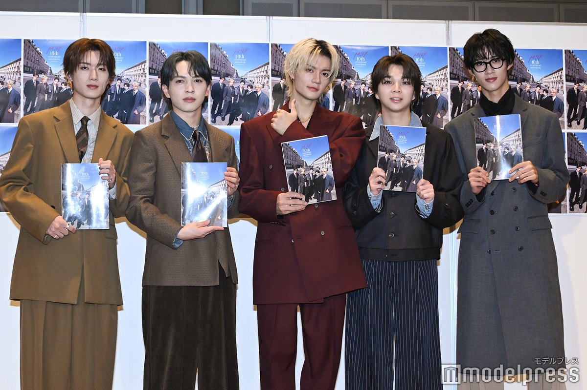 写真📸】「M!LK 10th ANNIVERSARY PHOTOBOOK〜パリじゃん