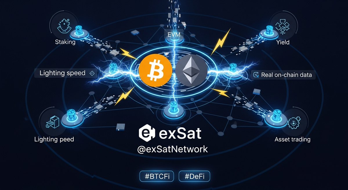HINATA63715's tweet image. exSat Network unlocks secure, EVM-compatible Bitcoin DeFi with lightning speed and real on-chain data. Discover seamless staking, yield, and asset trading on @exSatNetwork! #BTCFi #DeFi