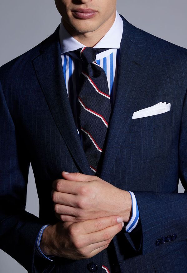 jakewoolf's tweet image. If you’re wearing a dress shirt with a collar like this in the year of our lord 2025 we need to have a discussion about where your life went wrong