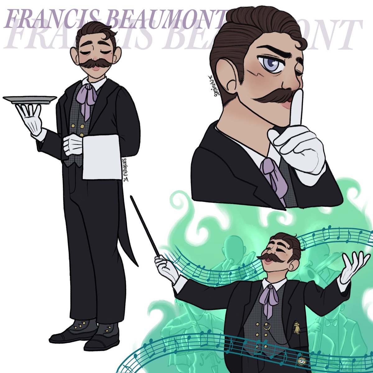 francis beaumont, medium-turned-butler-turned-spy-turned-conductor extraordinaire