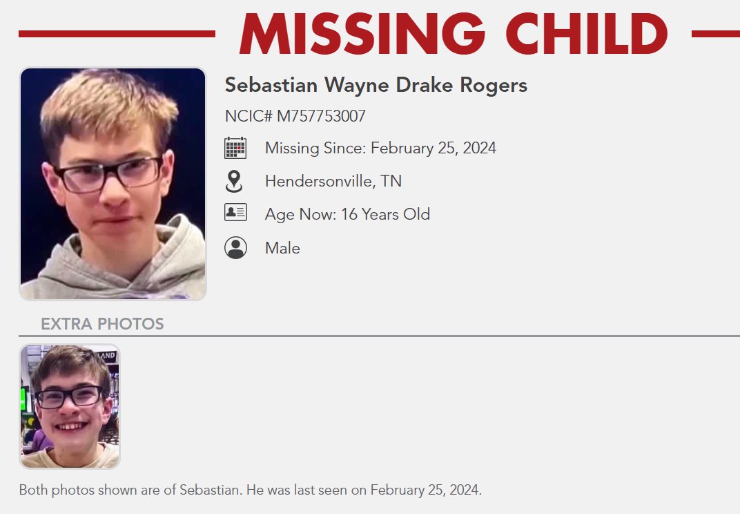 Where is Tammy?
Where is Nicholas?
Where is Sebastian?
They deserve justice.
Say their name.