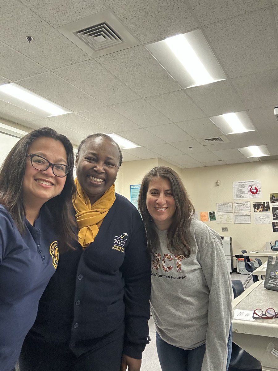 We’re proud to help teachers on their National Board journey. 💪
<a href="/MsSandlin_Ed/">Dr. Shona Sandlin,NBCT</a> @mentorteacher4 <a href="/CoachKHolden14/">Dr. Kristi Holden</a> <a href="/DrMYWilson/">Melissa</a> #PGCPSProud #NBCT #TeacherSupport