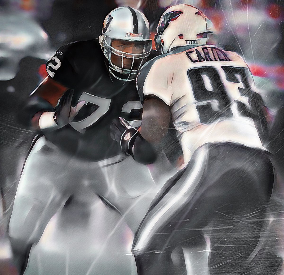 LaJeunesseArt's tweet image. One of a kind #RaiderNation