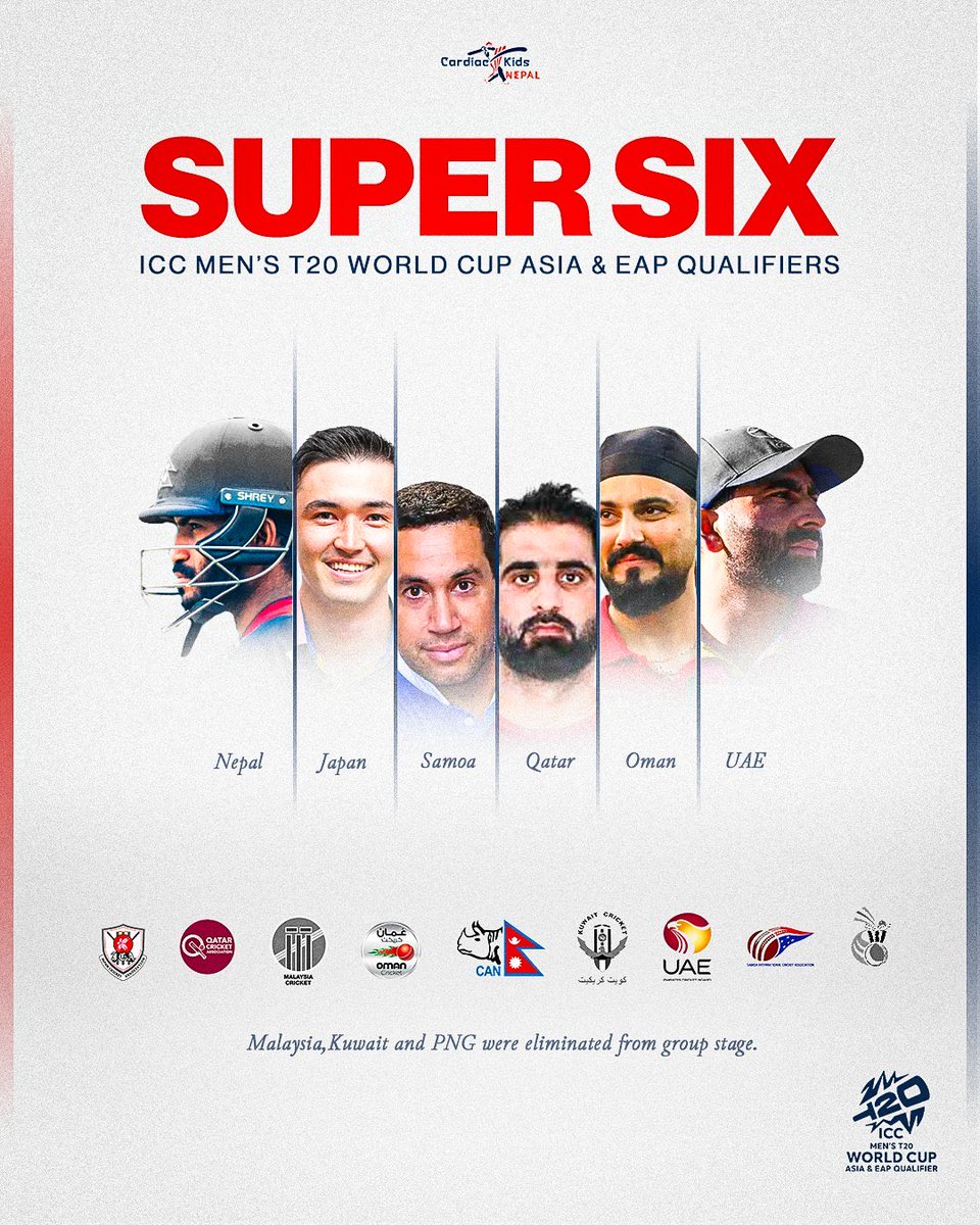 jijibisha's tweet image. Not an 🚦 𝙀𝙡 𝘾𝙡á𝙨𝙞𝙘𝙤 today! 🏎️

It’s “The Everest-Emirates derby” at 4:15 PM

🇳🇵 Nepal vs. 🇦🇪 UAE

ICC Men’s T20 World Cup Asia &amp;amp; EAP Qualifiers

#matchday
#RhinoFans 
#NepalCricket 
#SuperSix