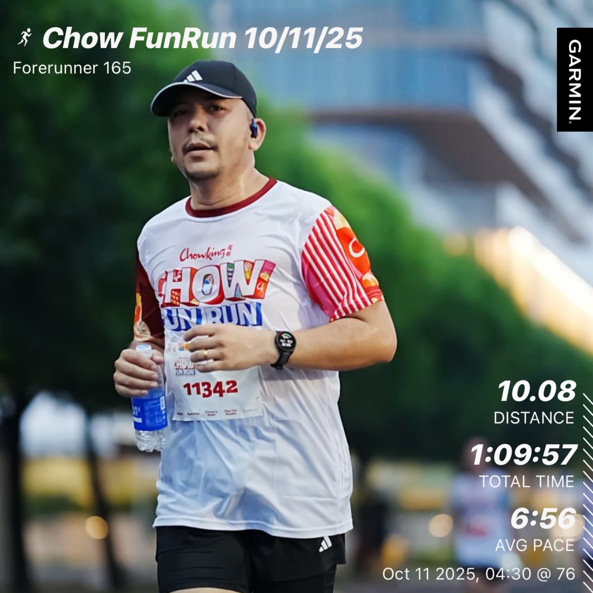 Just keep running. 
Be thankful.