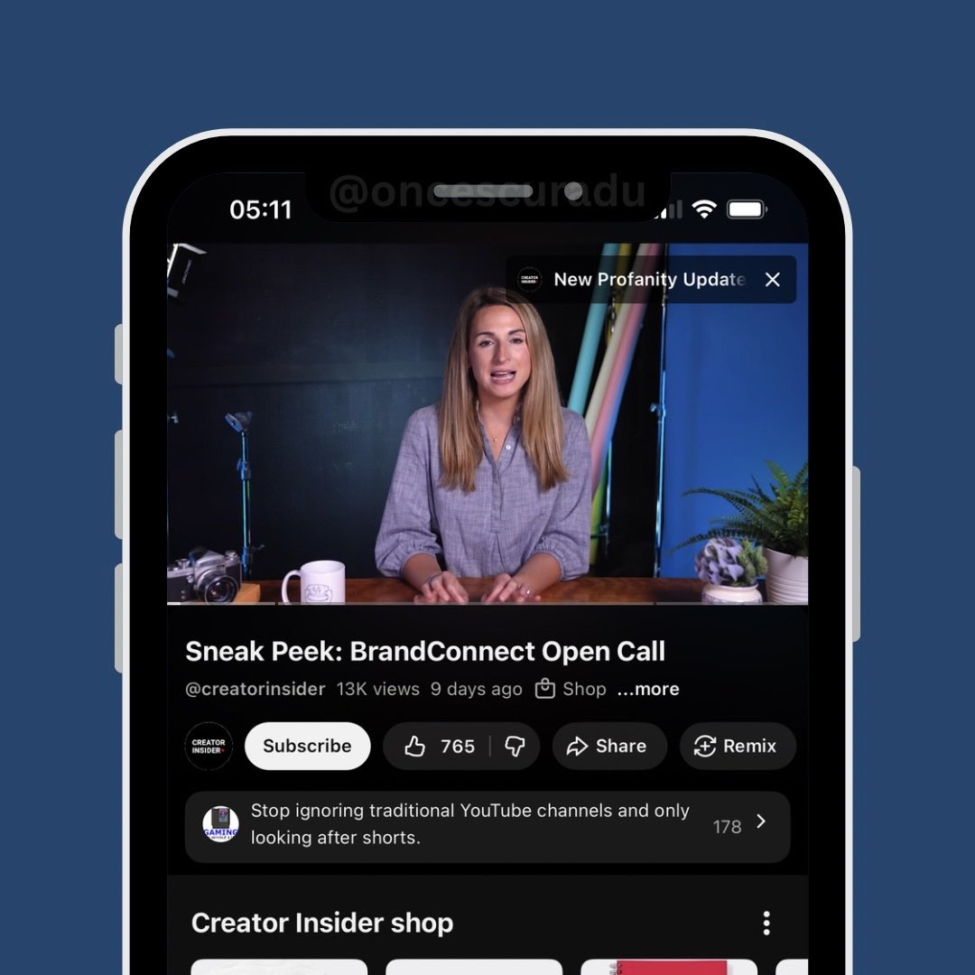 oncescuradu's tweet image. 📲YouTube is rolling out on iOS a new, more compact UI for channel videoa with focus on buttons.