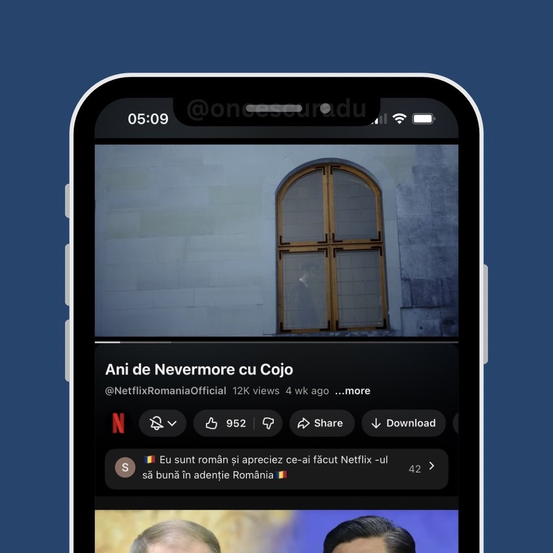 oncescuradu's tweet image. 📲YouTube is rolling out on iOS a new, more compact UI for channel videoa with focus on buttons.