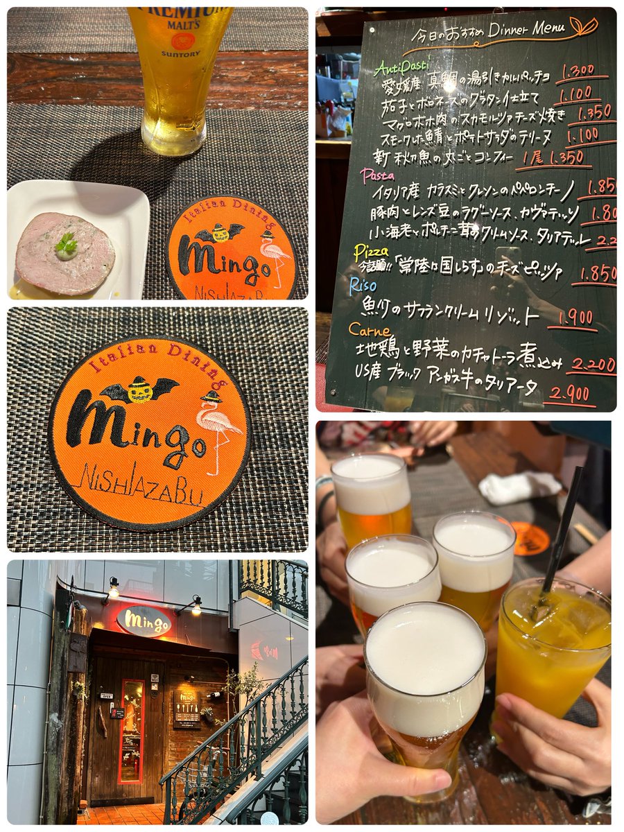 miwas_nico's tweet image. 昨日はライブのあと、#源っちゃん たちと #mingo さんへ。

この季節のスペシャリテ｢秋刀魚のコンフィ｣。頭から骨も柔らかく、今年も美味しくいただきました😊

18:30からは OCラジオをそれぞれイヤホンで聴いて、顔を見合わせて爆笑したり。OCPUは #sources (#ソーシズ )！  楽しい時間でした😊💕