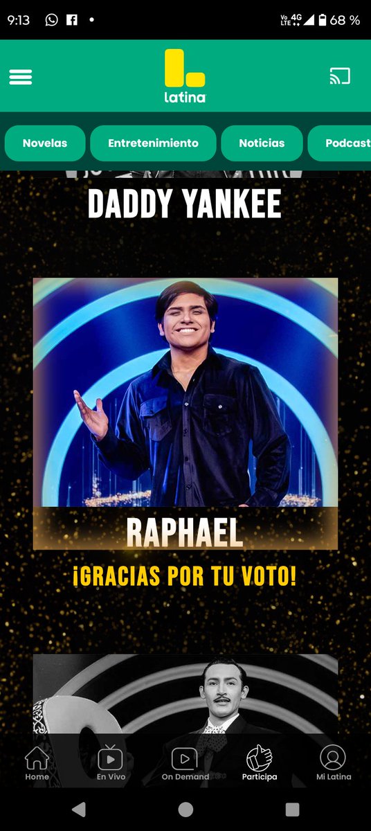 natzzz0mnia's tweet image. YA VOTÉ GENTE
VOTEN POR NUESTRO RAPHAEL, EN LA SEGUNDA RONDA CANTARÍA BALADA DE TROMPETA ❤
#RaphaelALaFinal
#TeamLoquillas