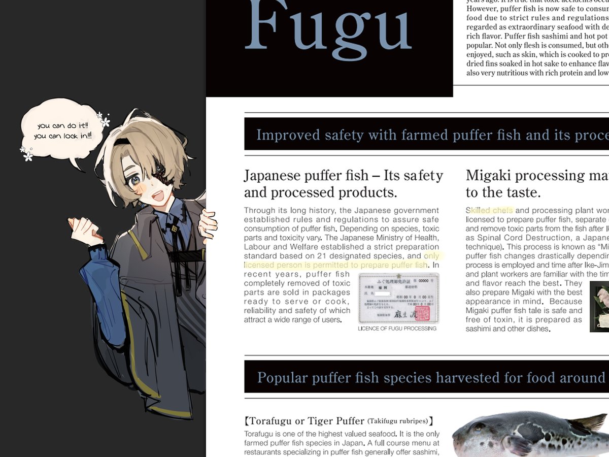 brain so fried i had to draw virche boys encouraging me to study...