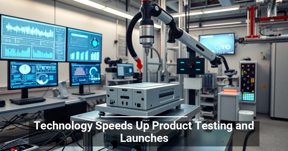 CompunetTech's tweet image. Technology Speeds Up Product Testing and Launches: In today&apos;s hyper-competitive business market, getting a product from idea to launch isn&apos;t just about being innovative. You have to be fast, too. Every day that a new product sits […] bit.ly/3WF4GxT