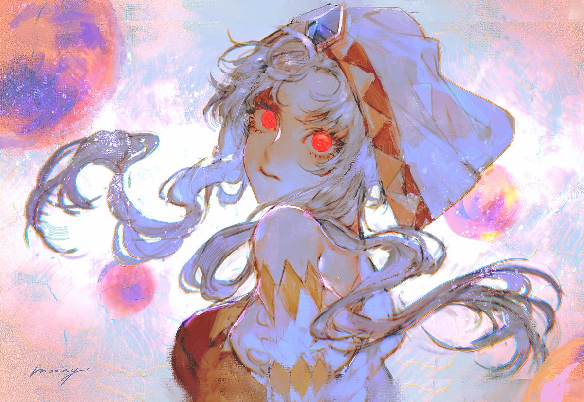 #見た人も無言で銀髪or白髪をあげる