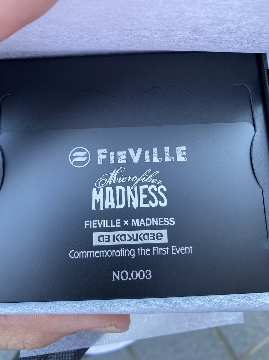 2FDo_5015's tweet photo. とりあえず買い物終わり🫡
メタルカードもGET🤩
#AB春日部
#MicroFiberMadness
#FIEVILLE https://t.co/RAOwDcdQVQ