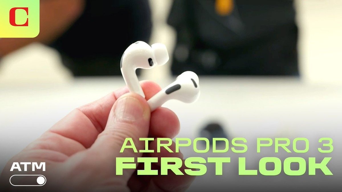 techjunkiejh's tweet image. First Look at the Apple #AirPods3: Packed With New Features, Same Old Price | All Things Mobile buff.ly/O7hzYjk    #BigTech #Apple #Mobile #iPhone17  #investing #Economics #EmergingMarkets #Tech (video) #AppleEvent