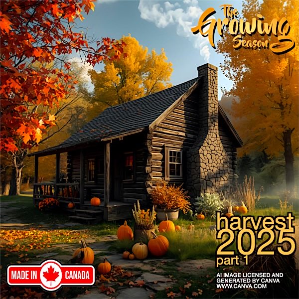 Today the purchasing of produce at our local grocery store is the norm, but in the past it was different and it meant their survival.  Join The Growing Season for their Harvest 2025 SHOW Part 1 on October 12 at 9:00am  @vistaradio.  Happy Thanksgiving!  growingseasoncanada.com