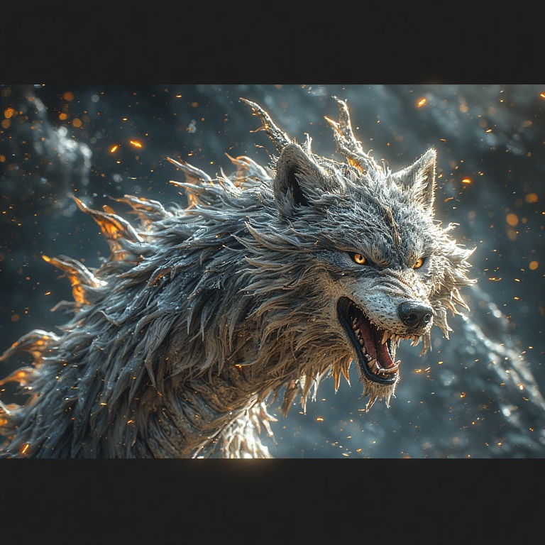 GEEKTech2010's tweet image. Let&apos;s See Your Wolf Prompt Challenge 

Wolf Dragon Hybrid,  -- Refine-- NiJi 6, 4k Hyper Realistic, --sref 1874044150 686800617 2383058890