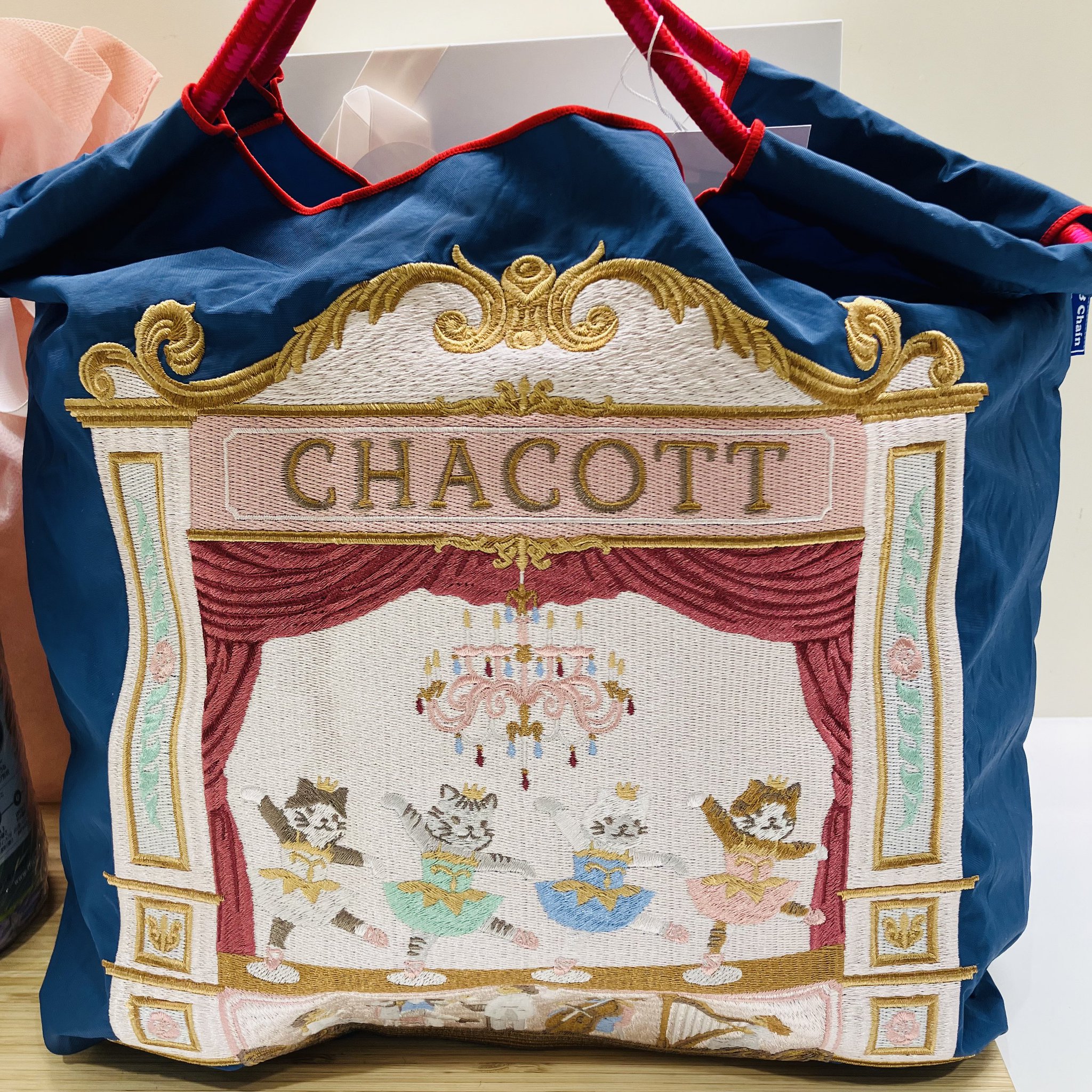 Chacott Cat xBall＆Chain トートバッグM 10/10 11時発売