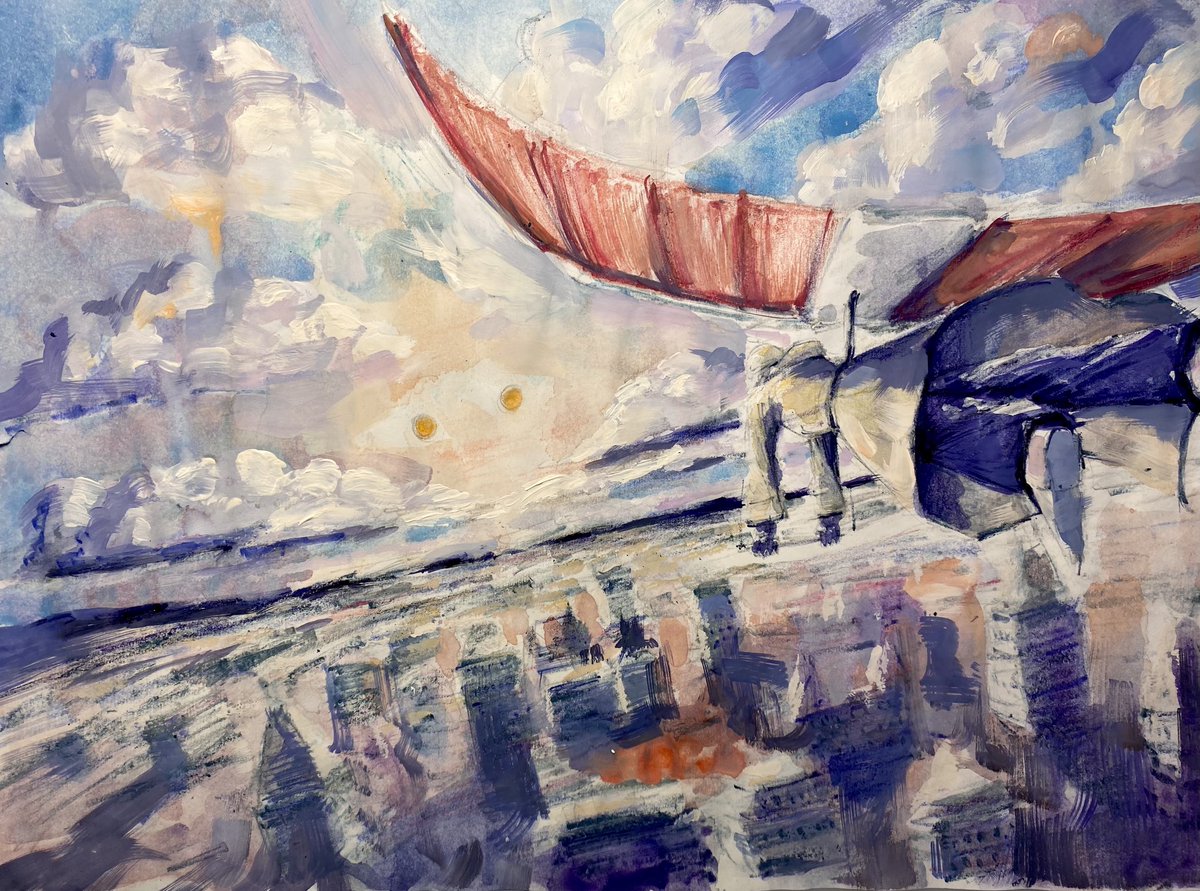 色彩のイメージスケッチです。