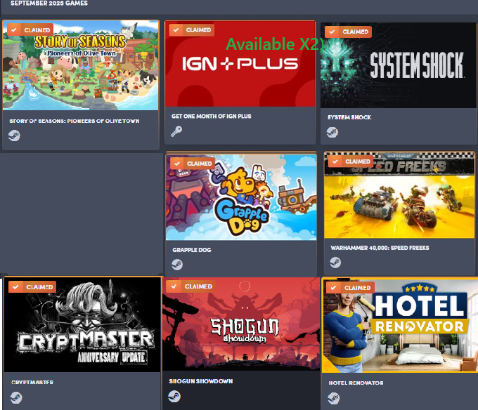 🎮Steam Games giveawayrino 🎮

🥇🥈2 Games - 2 Winners (1 each)

✅Follow <a href="/boyskigambles/">Boyski</a>  Retweet-Tag a friend
☑️Reply with the 2 games you are interested in (in order of preference,  if your first pick is gone you will get the second)

⏰End in 3 Days
#FREEGAME #STEAMGAME