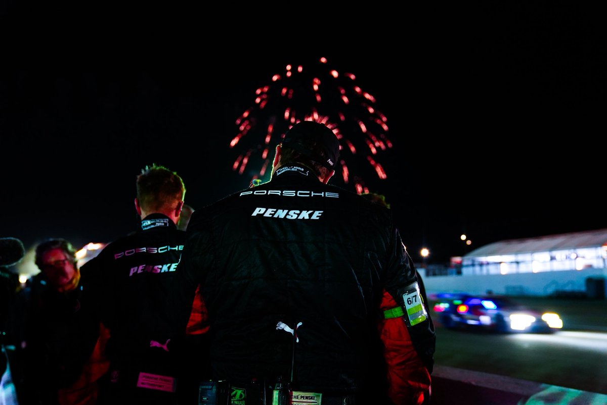 Team_Penske's tweet image. Keeping the party going all night long.