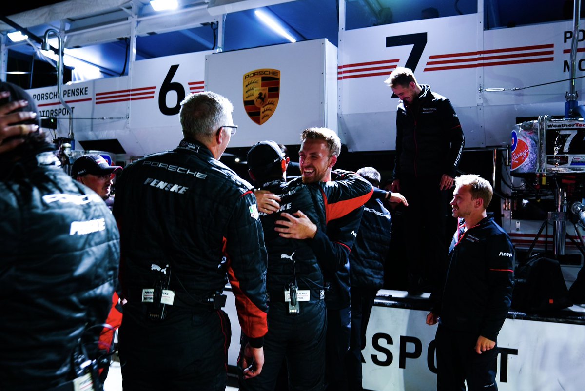 Team_Penske's tweet image. Keeping the party going all night long.