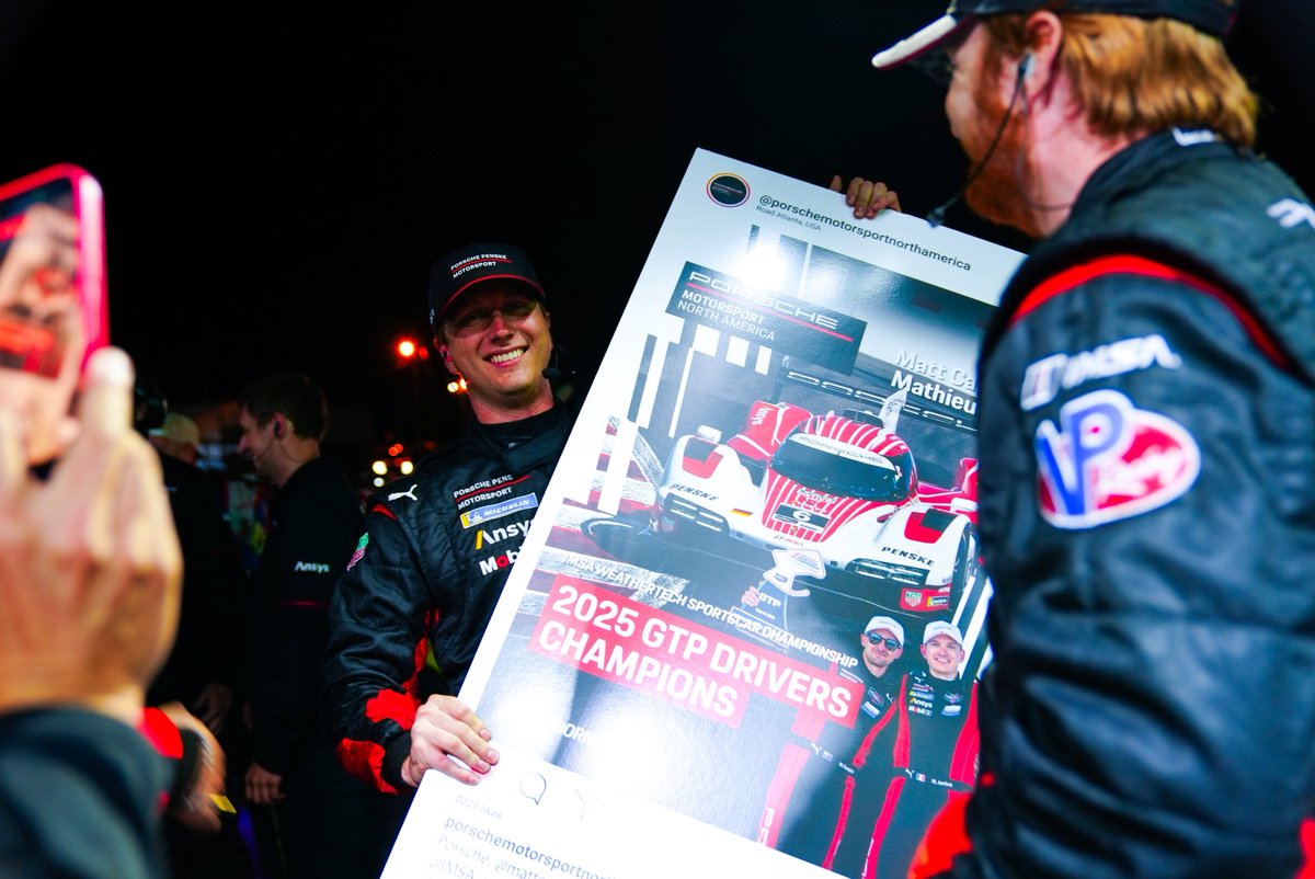 Team_Penske's tweet image. Keeping the party going all night long.