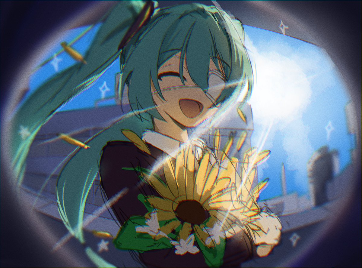 最近描いたミクです！
#初音ミク 
#三連休はフォロワーが増えるらしい