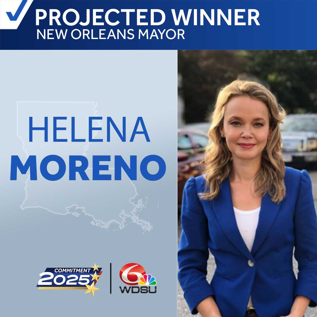 Helena Moreno has claimed victory in the New Orleans mayor's race. >> tinyurl.com/yave2zzt