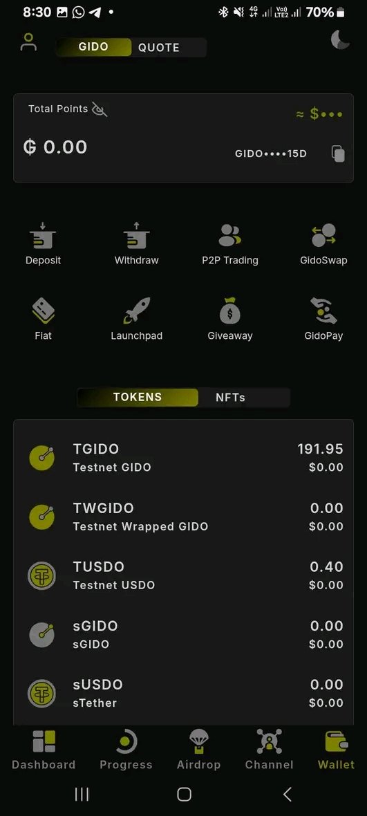 TheCryptoAMB's tweet image. 🚀 GIDOCHAIN AIRDROP IS LIVE! 🚀

1️⃣ Sign up using my link
gidochain.org/?ref=ambcrypto
Don’t miss this gem in the mining phase! 💎

Start here:  
Referral Code 👉 AMBCRYPTO 

APP 👉 gidochain.org/apk/gidochain.… 

#GidoChain #Airdrop #Crypto #Mining #Referral #Web3