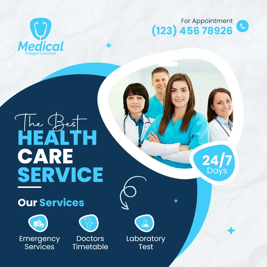 siambd2012's tweet image. 💙 Blending creativity with care!
Clean &amp;amp; professional Medical Service Social Media Design that builds trust and connection. 🩺✨
🎨 Social Post | 📢 Ads | 🧭 Branding | 🌐 Web Design

#MedicalDesign #HealthCareDesign #GraphicDesigner #DesignForHealth