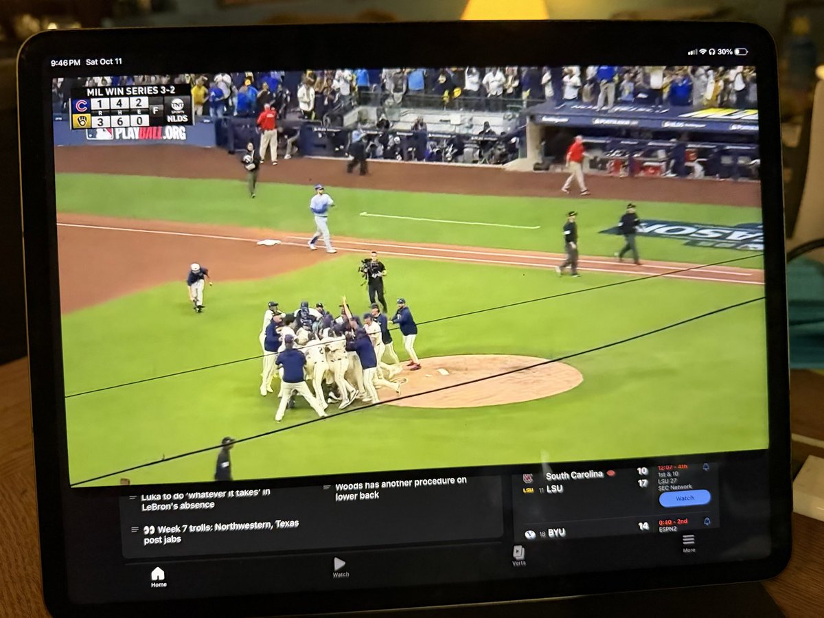 SDembraski's tweet image. BREWERS advance to the NLCS!!