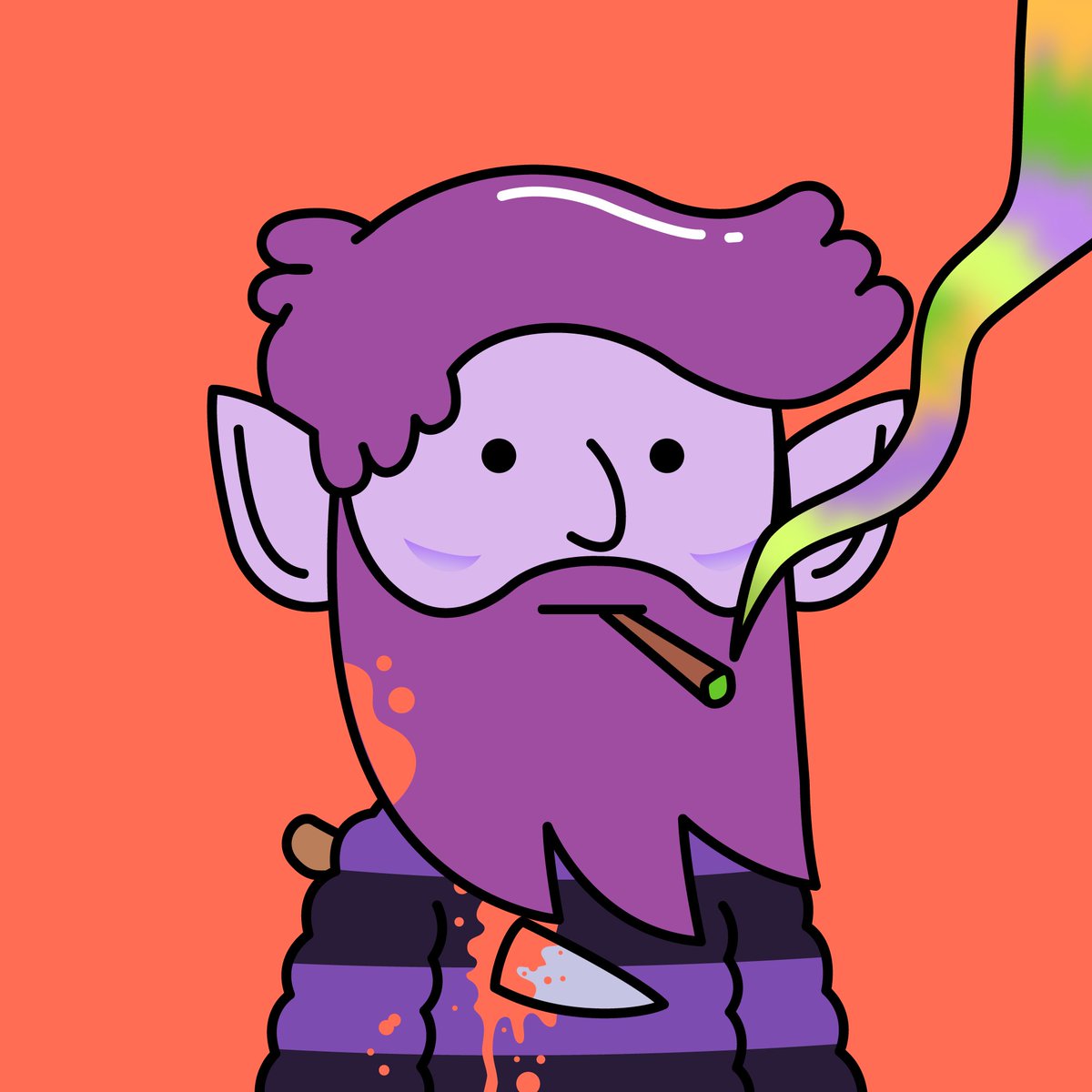 DippiesNFT's tweet image. born in the dip🩸🎃