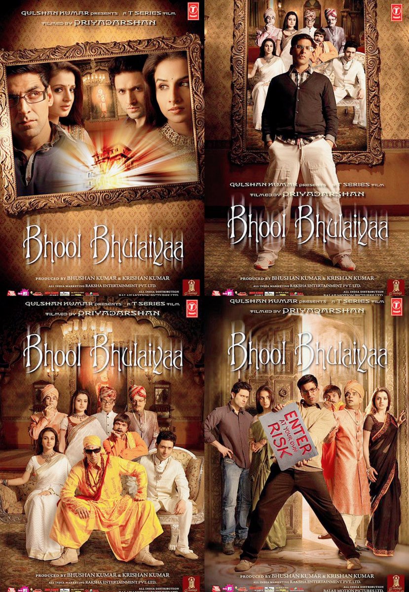 Bhushanadhau1's tweet image. #18YearsOfBhoolBhulaiyaa 💥 

Undoubtedly The Best Horror Comedy Movie Ever Made With 100% Entertainment,  Comedy,  Thrill And Horror As Well 🔥 The Starcast Nailed It Totally @akshaykumar
@vidya_balan @SirPareshRawal @rajpalofficial @ameesha_patel

Dir By @priyadarshandir Sir 👏