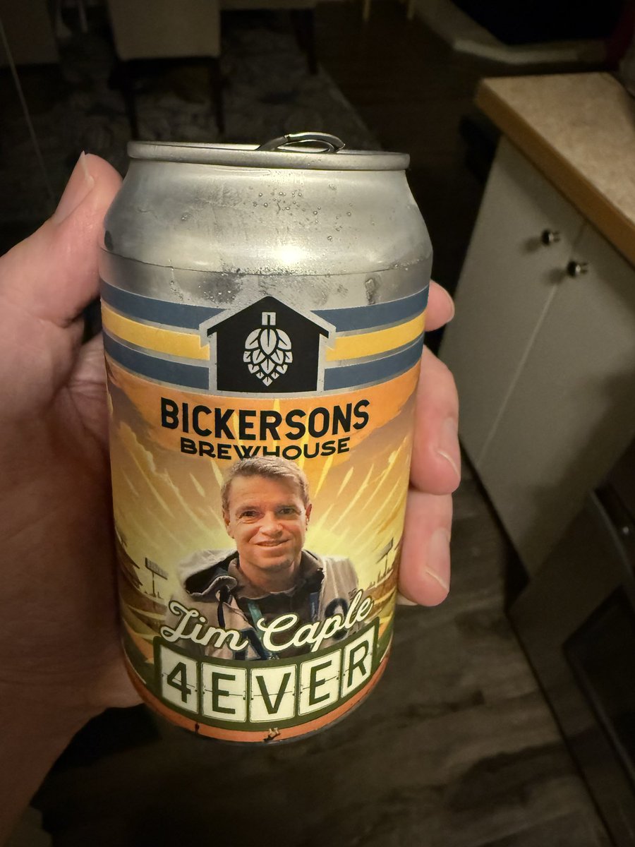 Got a few of these left. Good time of year to crack one. He’d have loved last night.