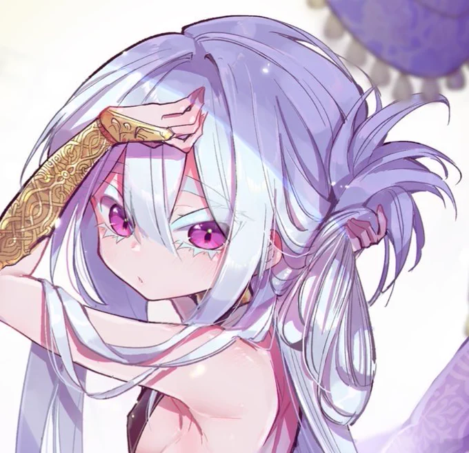 #見た人も無言で銀髪or白髪をあげる