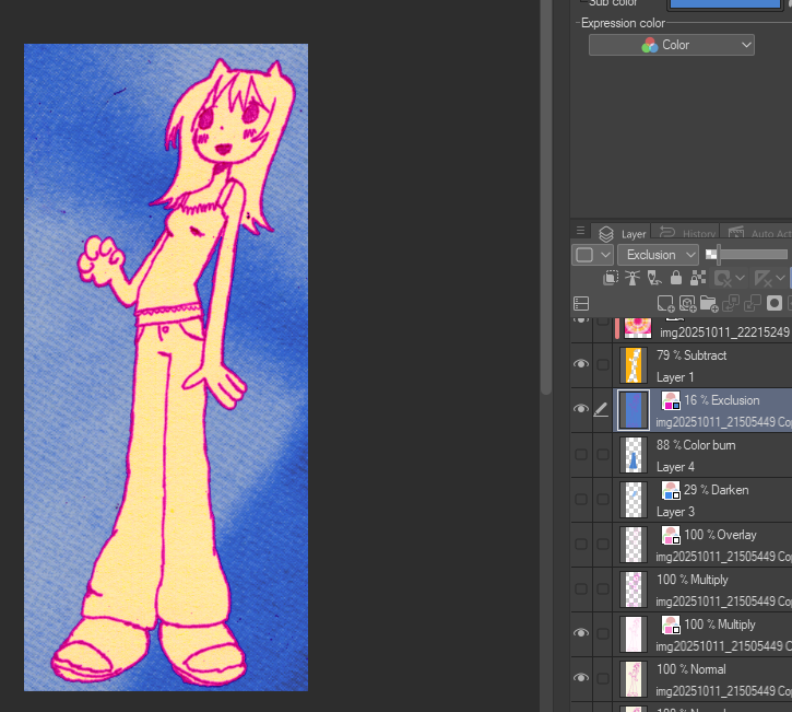 ohmepee's tweet photo. i feel like i have been stuck on what to draw it felt like whenever i draw it needs to serve a purpose either merch or school assignment it feels nice not to have its purpose and to experiment i think that's what got me into drawing and why ppl like my art https://t.co/8y90poRWmK