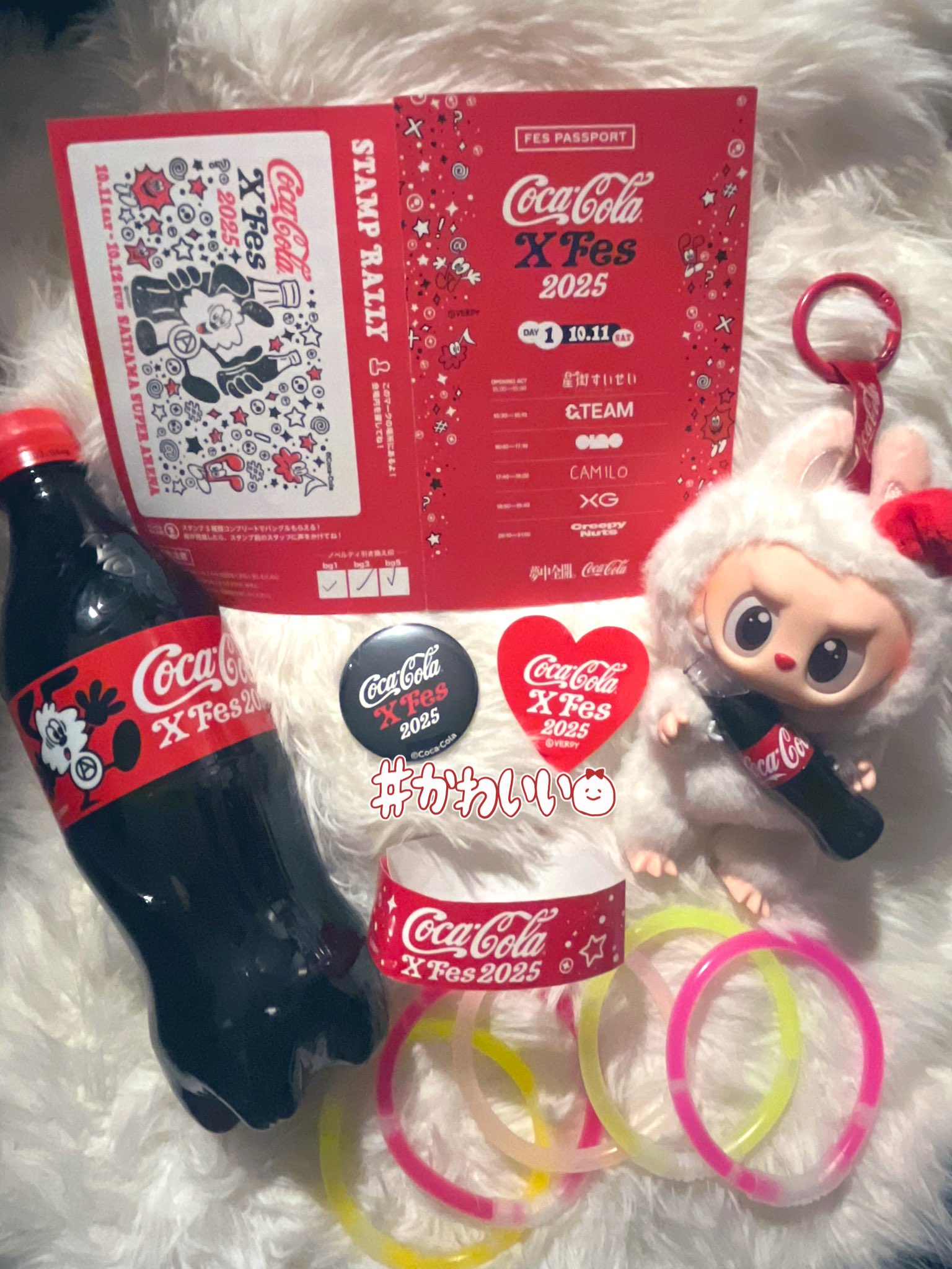 Coca-Cola X Fes 2025 ペットボトル 缶バッジ ステッカー ② 🐰ིྀみーめる🐰ིྀ on X: 