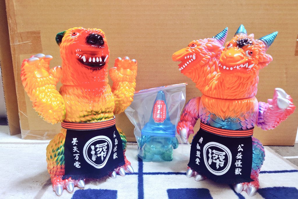 白熊屋 シロクマヤ ガラガラゴン HAWAII フィギュア ソフビ 白熊屋