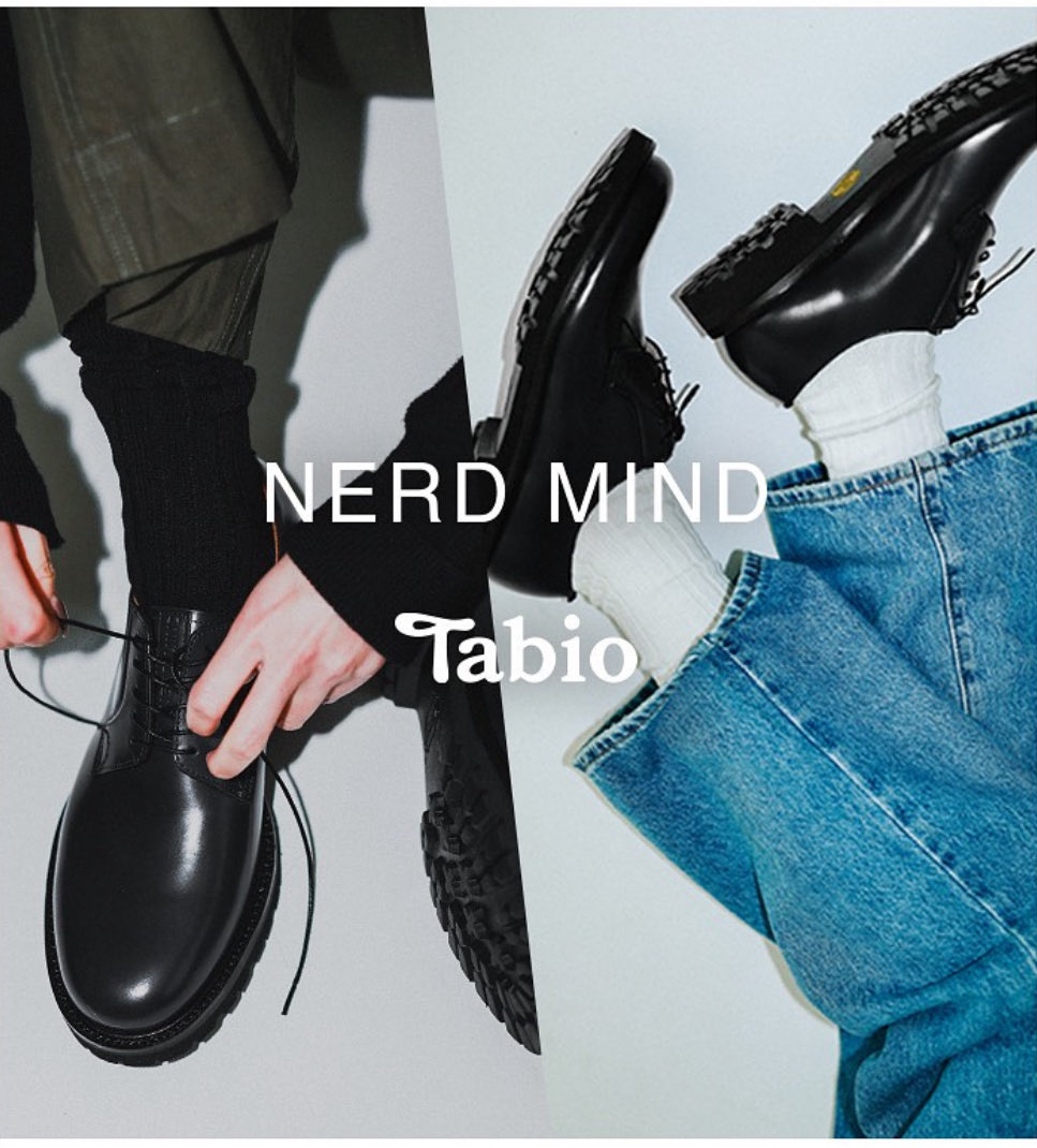 gun030607's tweet image. せっかくなので買ってみた❣️
#NERDMIND
#Tabio