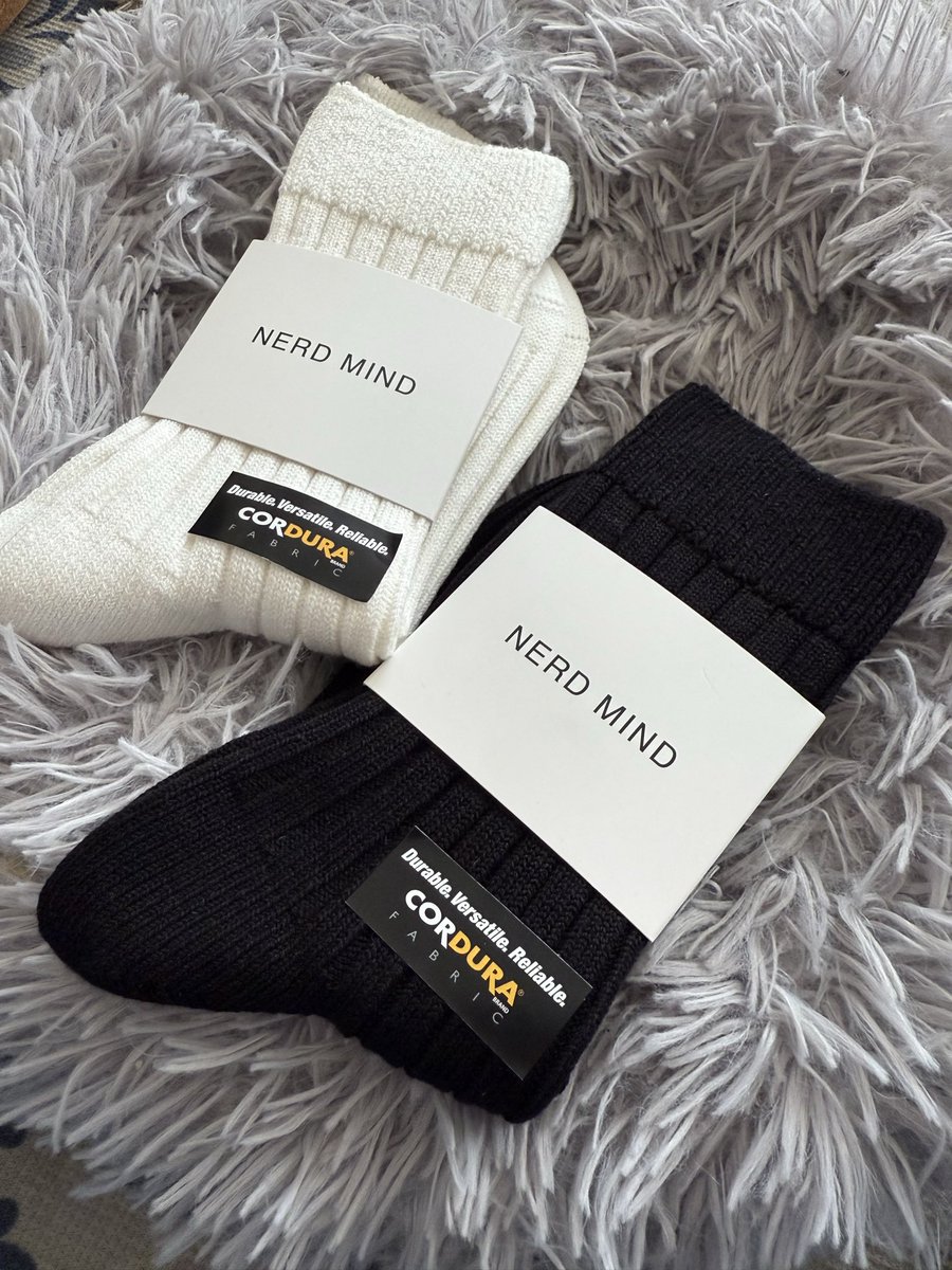 gun030607's tweet image. せっかくなので買ってみた❣️
#NERDMIND
#Tabio