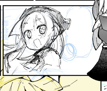 下書きの時点でかわいくてつらい… 