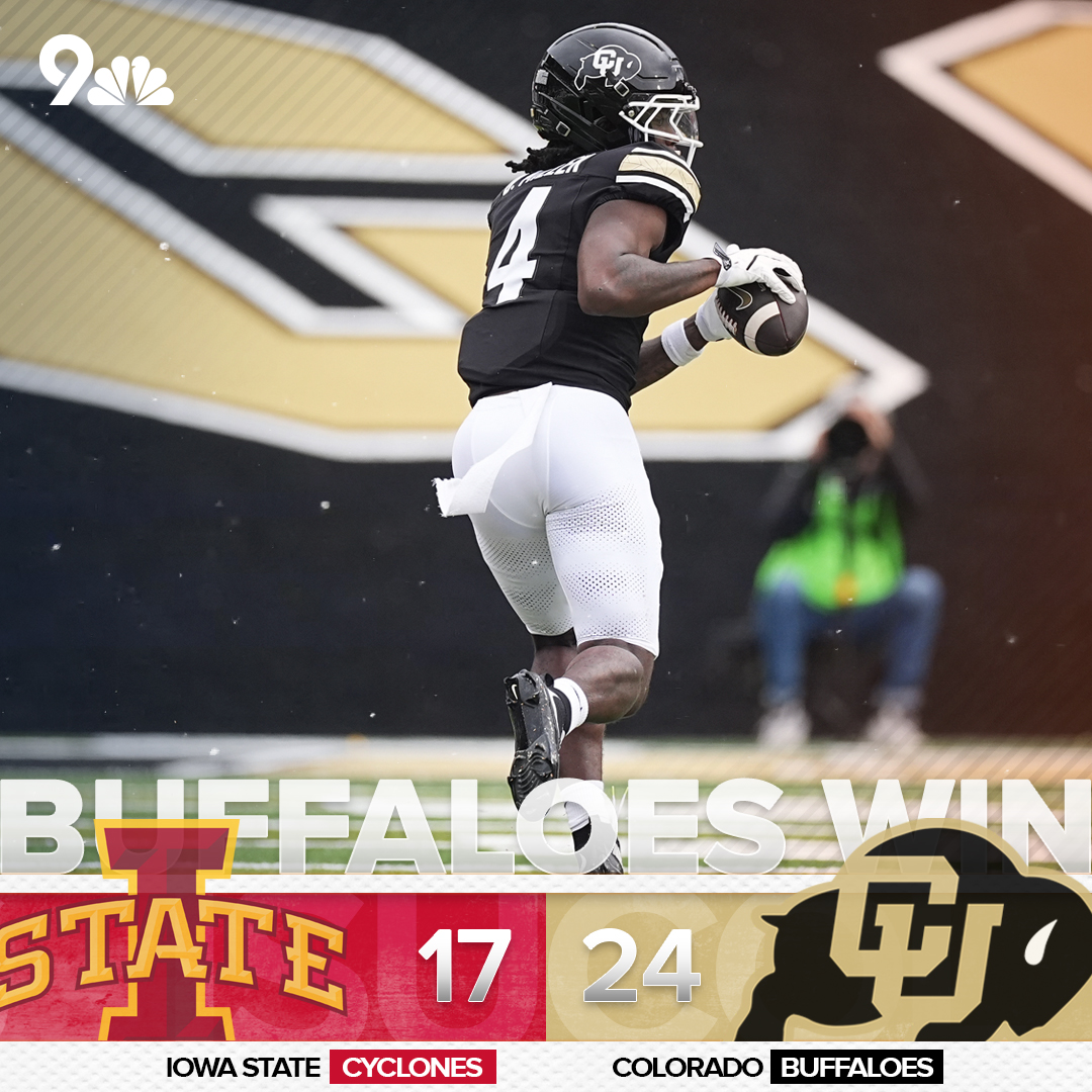 9NEWSSports's tweet image. “I love it,” Colorado coach Deion Sanders said about the crowd storming the field. “I want to see the kids rush the field.”  9news.com/article/sports…