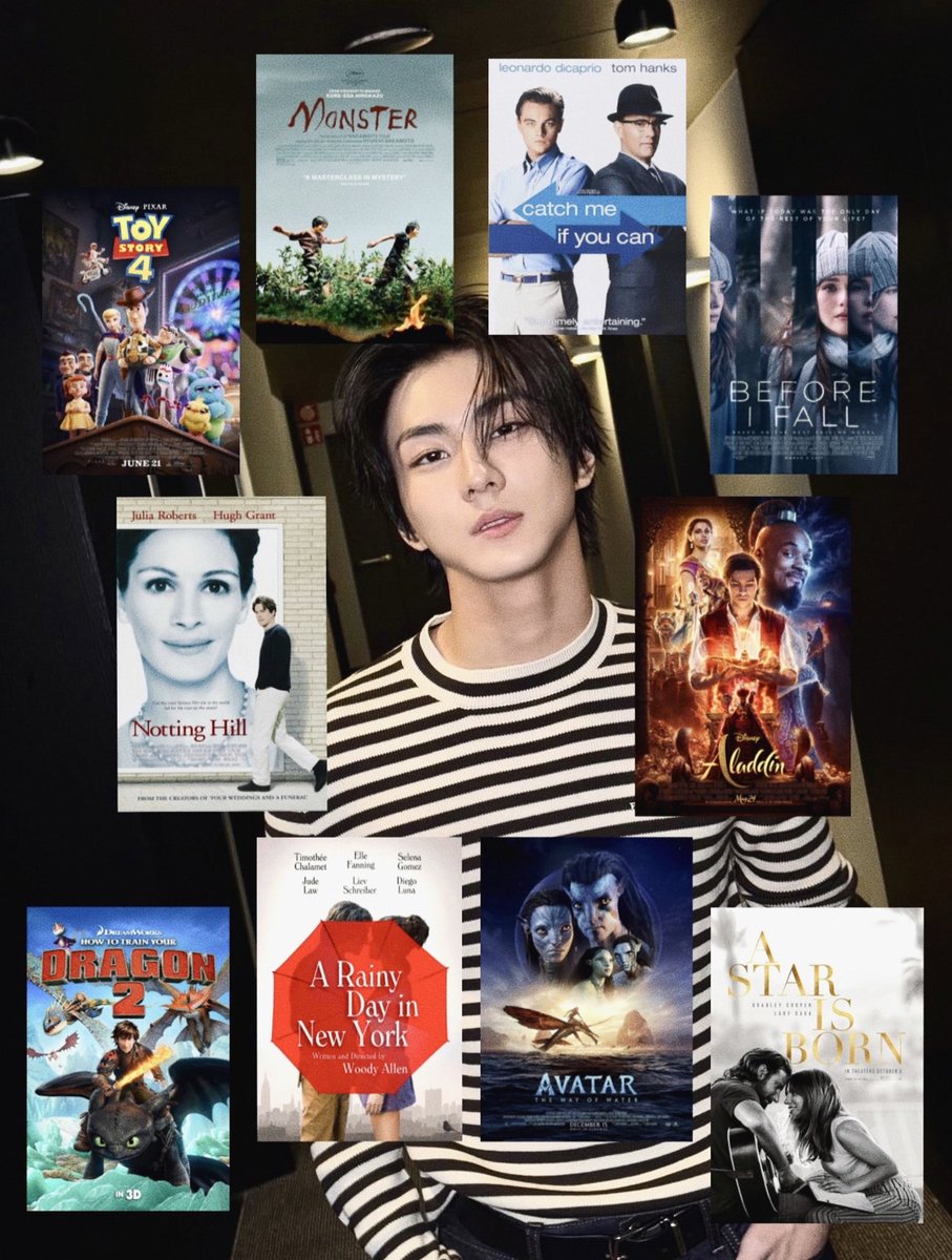wonmuraoki's tweet image. 10 films to get to know jungwon