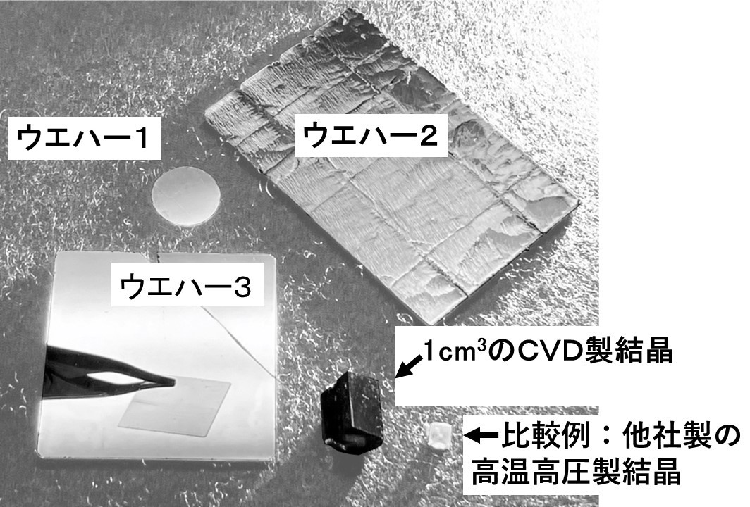 AIST_JP's tweet image. ダイヤ単結晶ウエハー：究極の半導体目指して
先進パワーエレクトロニクス研究センター 山田 英明

📚日刊工業新聞にて、多様な研究成果を研究者がご紹介✒
aist.go.jp/pdf/aist_j/res…