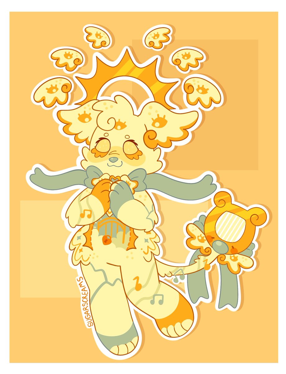 Be not afraid. 

Fullbody for Upalotl on Toyhouse!   

#digitalart #furryart #furryfandom #angelcore #furry #furrySFW #softaesthetic #music #angel