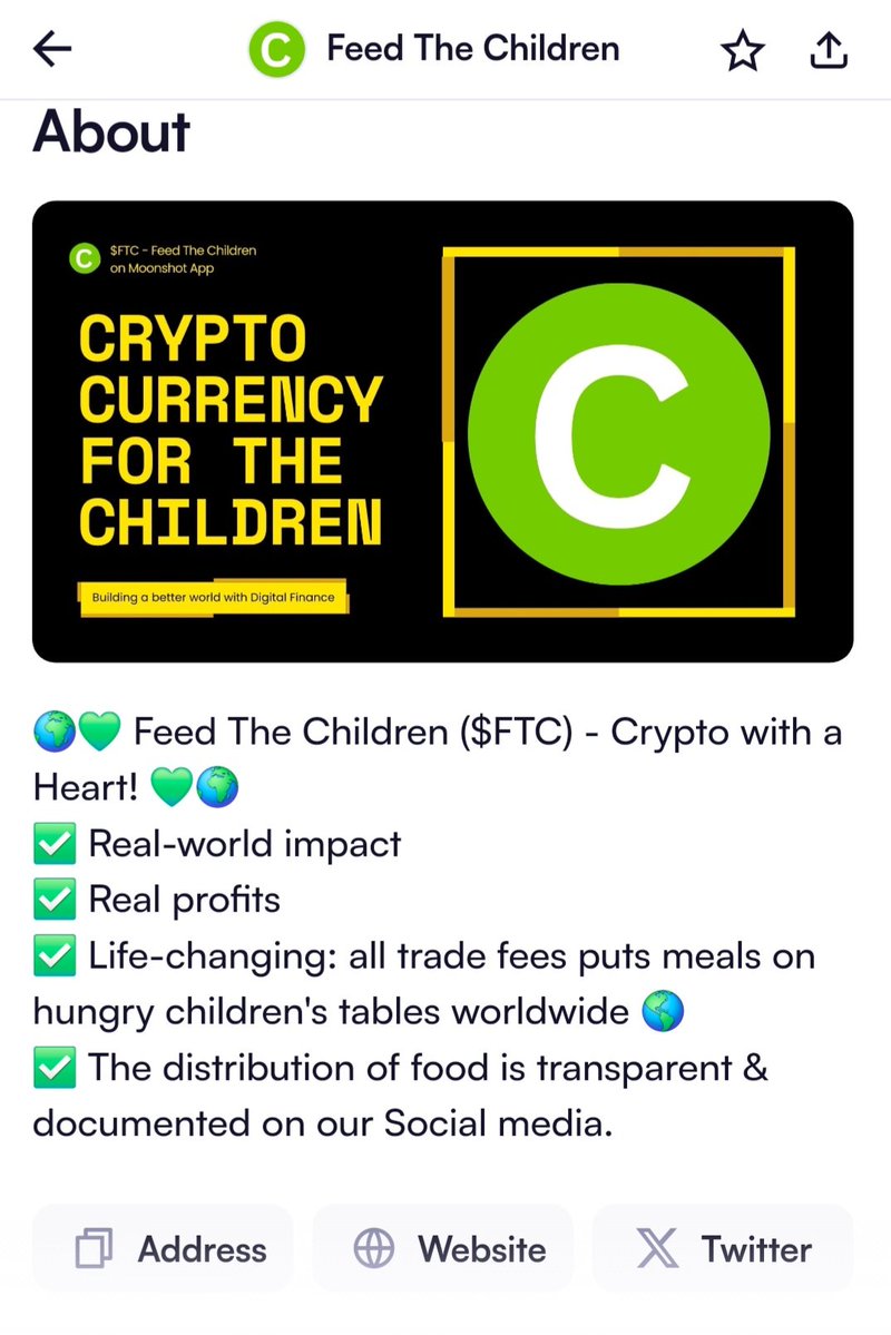 JudasVance's tweet image. Children are starving. Lets support this project even if you dont care about the children. God will see your transaction
3mYa4CYXTjwVVJEd4AWXwuUWbrUubH9dsb9bWmwdmoon
#crypto $pwease #SupportEachOthers