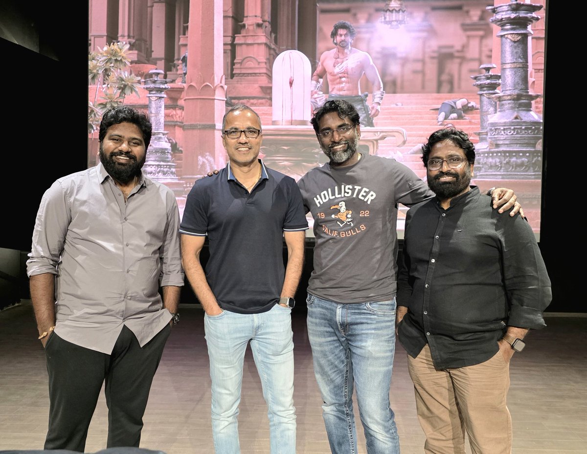 DOPSenthilKumar's tweet image. Just Wrapped the final color grading of "The Epic" where we were striving to provide a breathtakinc visual experience as you revisit the world of Baahubali with "Baahubali-The Epic". at Annapurna Sound and Visior with Colourist Shiva,
CTO C.V.Rao And Ram Gollapudi.…