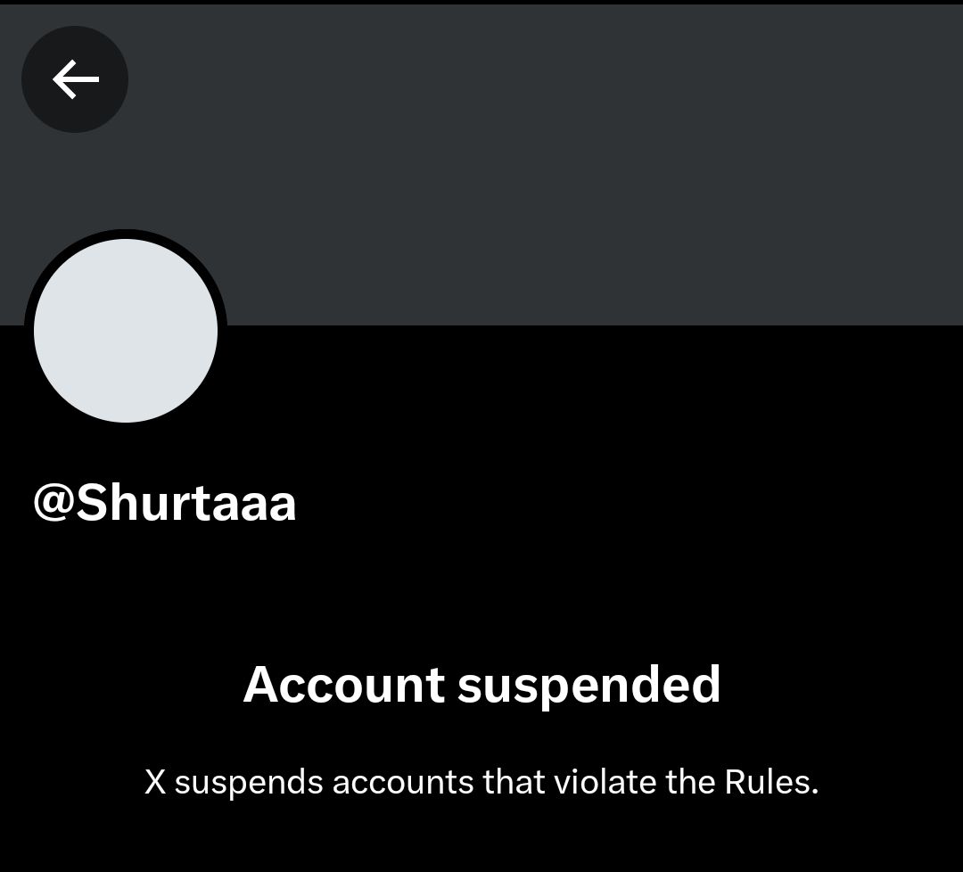 ShurtaX's tweet image. What could be worse than seeing your account get suspended right after your birthday?
It hurts to lose everything you’ve built, the connections, the moments, the growth.
But walking away was never an option.
I’ve done it once and I’ll do it again, this time with even more energy…