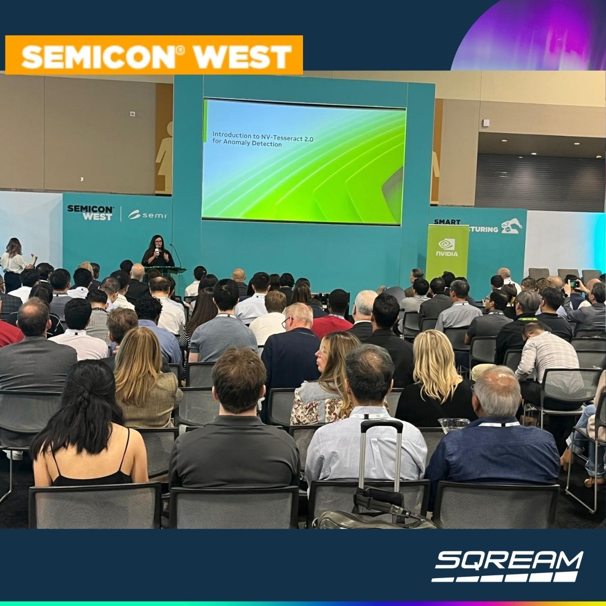 SQreamTech's tweet image. SQream just wrapped a great week at #SEMICONWest in Phoenix, where #AI and #SmartManufacturing took center stage.

Our GPU-native analytics fuels faster insights, higher yields, and the #AIFactory of the future.

#Semiconductors #GPUs
